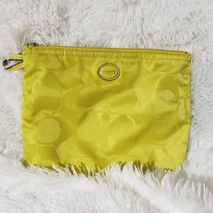 Coach makeup bag